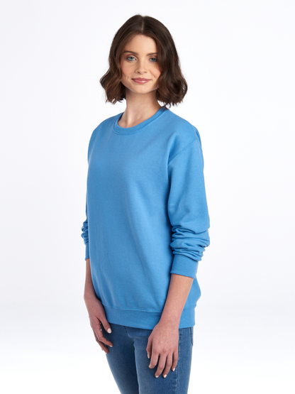 Delta Delta Delta Crewneck Sweatshirt - Tri Delta Puff Print Logo