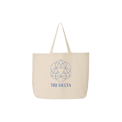 Delta Delta Delta Jumbo Tote - Logo Bag