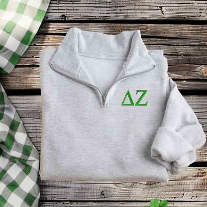 Delta Zeta Qzip Sweatshirt
