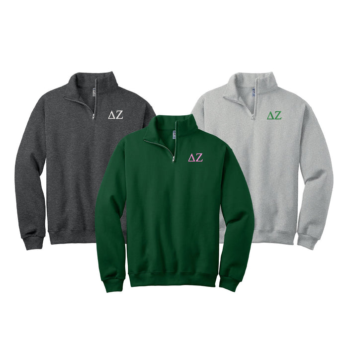 Delta Zeta Qzip Sweatshirt