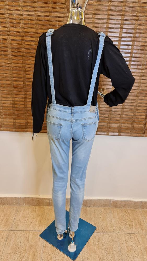 Denim Rompers with adjustable straps - Maha fashions -  Rompers