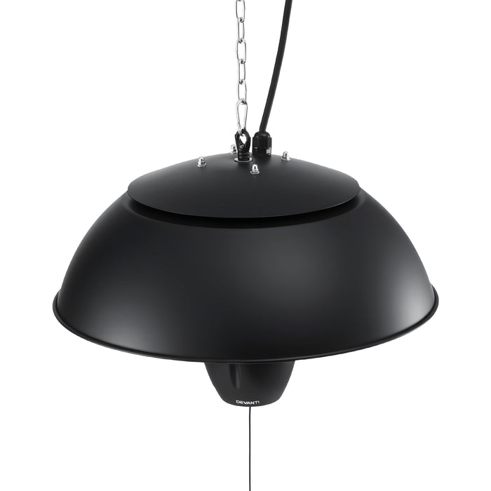 Devanti 1500W Electric Patio Infrared Heater Hanging Heaters Ceiling Mounted Remote - Devanti