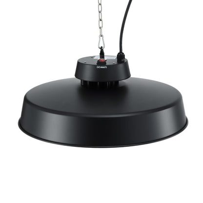 Devanti 2000W Outdoor Electric Patio Heater Ceiling Mount with LED Light Remote - Devanti
