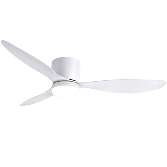 Devanti 52'' Ceiling Fan 3 Blades DC Motor w/Light w/Remote White - Devanti