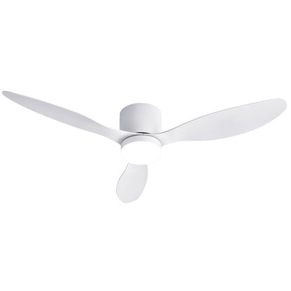 Devanti 52'' Ceiling Fan 3 Blades DC Motor w/Light w/Remote White - Devanti