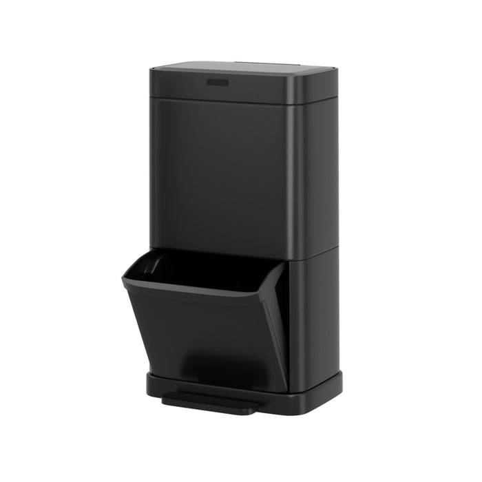 Devanti 70L Motion Sensor Bin Pedal Bins Automatic Black - Devanti
