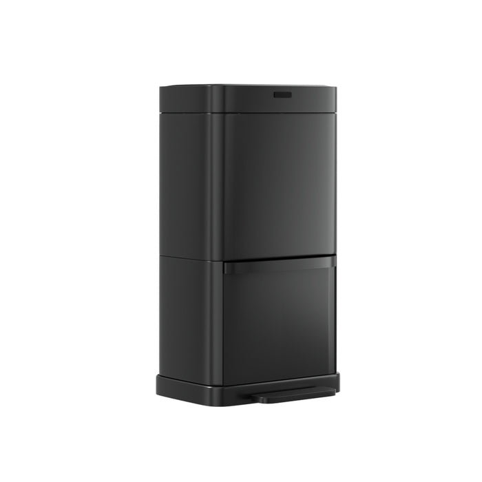 Devanti 70L Motion Sensor Bin Pedal Bins Automatic Black - Devanti