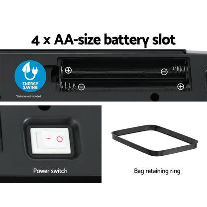 Devanti 70L Motion Sensor Bin Pedal Bins Automatic Siver - Devanti