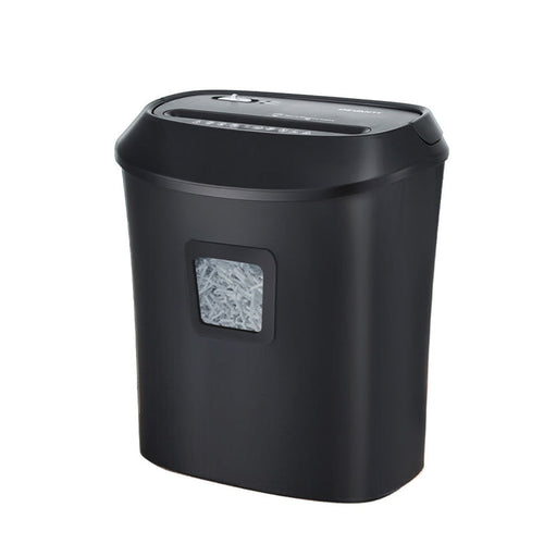 Devanti Electric Paper Shredder for Home Office 10 A4 Paper Sheet Cross-Cut Paper - Devanti