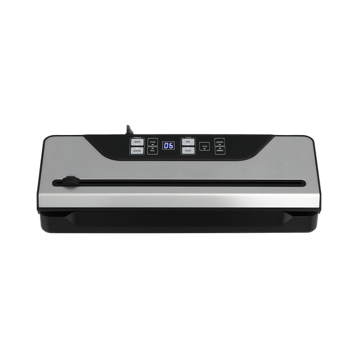 Devanti Food Vacuum Sealer Machine Auto Seal Slide Cutter 9 Modes Marinate Black - Devanti