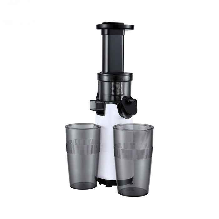 Devanti Slow Juicer Cold Press Fruit Juice Extractor 130W White - Devanti