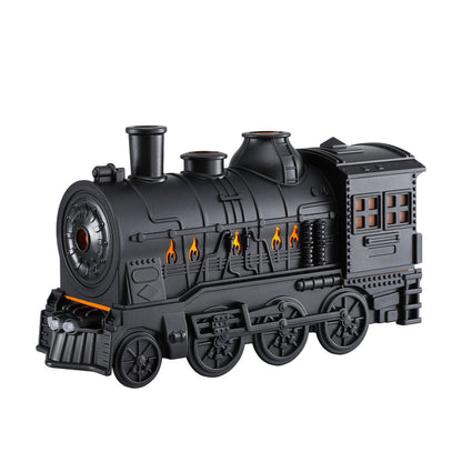 Devanti Train Aroma Diffuser Essential Oil Humidifier 300ml Smoke Ring LED Timer - Devanti