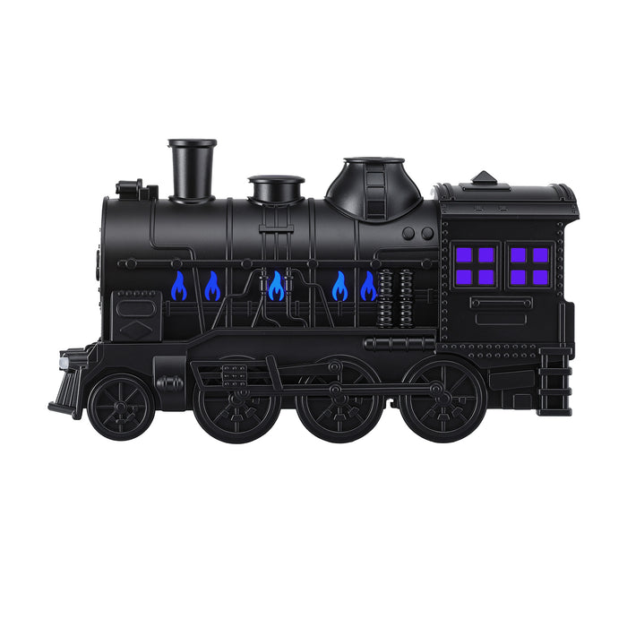 Devanti Train Aroma Diffuser Essential Oil Humidifier 300ml Smoke Ring LED Timer - Devanti