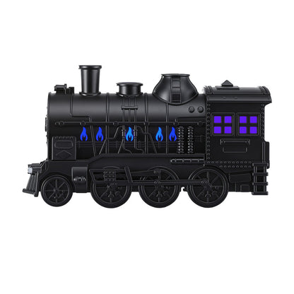 Devanti Train Aroma Diffuser Essential Oil Humidifier 300ml Smoke Ring LED Timer - Devanti