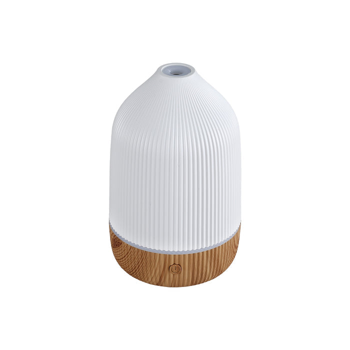 Devanti Ultrasonic Aroma Diffuser Aromatherapy 100ml LED Lights Iron Humidifier Forest - Devanti