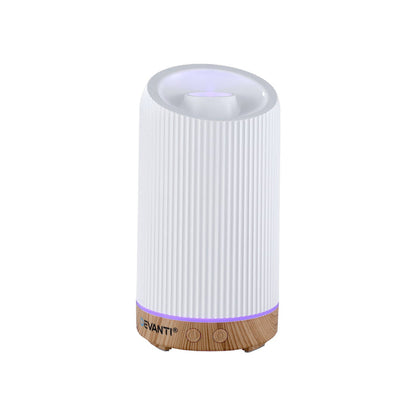 Devanti Ultrasonic Aroma Diffuser Aromatherapy 200ml LED Lights Iron Humidifier Forest - Devanti