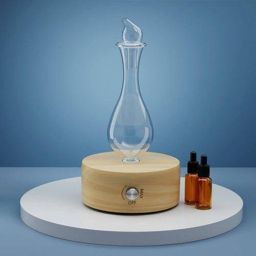Devanti Waterless Aromatherapy Aroma Diffuser Pure Essential Oil Ultrasonic -Home Living Store - -