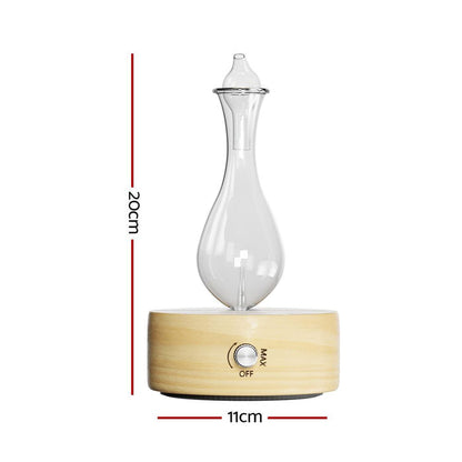 Devanti Waterless Aromatherapy Aroma Diffuser Pure Essential Oil Ultrasonic -Home Living Store - -
