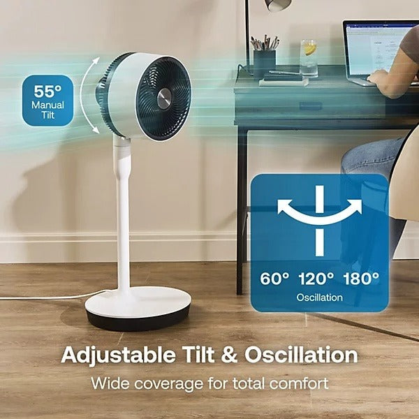 Dimplex Duo Cool Smart 2-in-1 Fan - White | DXACF001