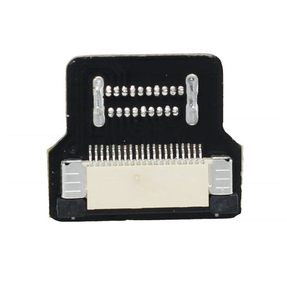 DIY HDMI Cable Parts - Right Angle (L Bend) Micro HDMI Plug by The Pi Hut - The Pi Hut