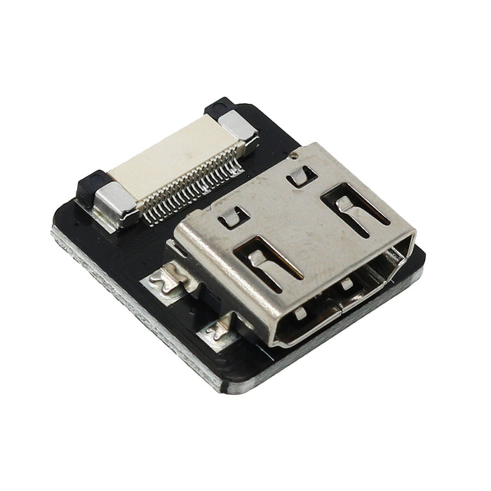 DIY HDMI Cable Parts - Straight HDMI Socket by The Pi Hut - The Pi Hut