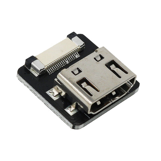 DIY HDMI Cable Parts - Straight HDMI Socket by The Pi Hut - The Pi Hut