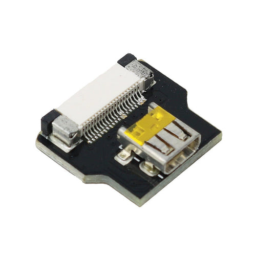DIY HDMI Cable Parts - Straight Micro HDMI Socket by The Pi Hut - The Pi Hut