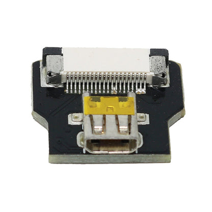 DIY HDMI Cable Parts - Straight Micro HDMI Socket by The Pi Hut - The Pi Hut