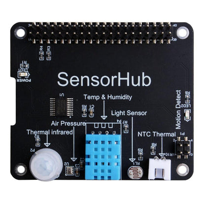 DockerPi Sensor Hub for Raspberry Pi [Discontinued] by 52Pi - The Pi Hut