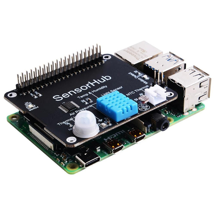 DockerPi Sensor Hub for Raspberry Pi [Discontinued] by 52Pi - The Pi Hut