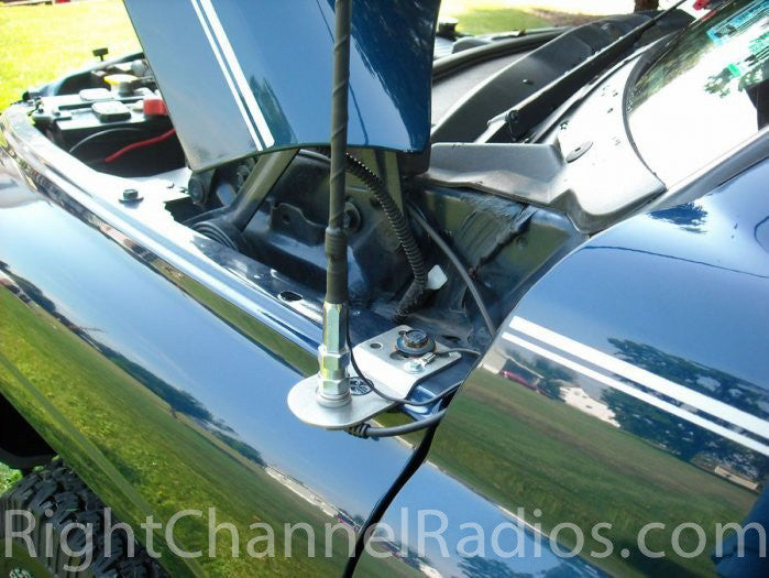 Dodge 1994 - 2003 CB Antenna Fender Mount Installation