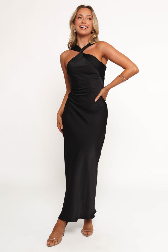 Petal and Pup USA DRESSES Donata Maxi Dress - Black