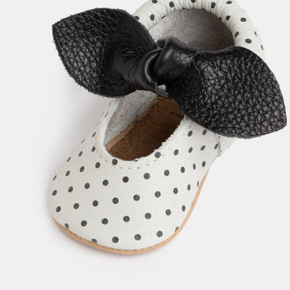 Dottie Knotted Bow Baby Shoe Knotted Bow Mocc Soft Sole