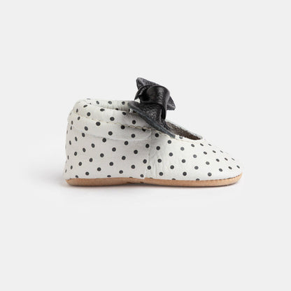Dottie Knotted Bow Baby Shoe Knotted Bow Mocc Soft Sole