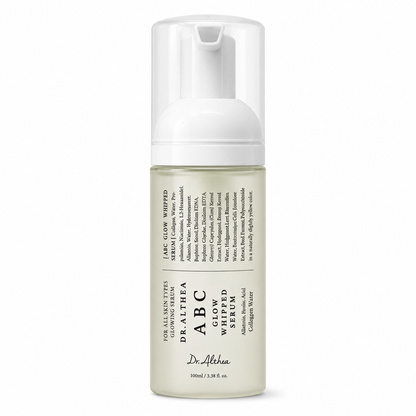Dr. Althea ABC Glow Whipped Serum bottle on a white background