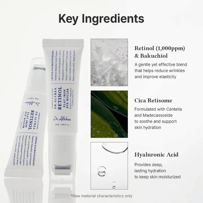 Dr. Althea Retinol Flat Iron Eye Roller 25ml