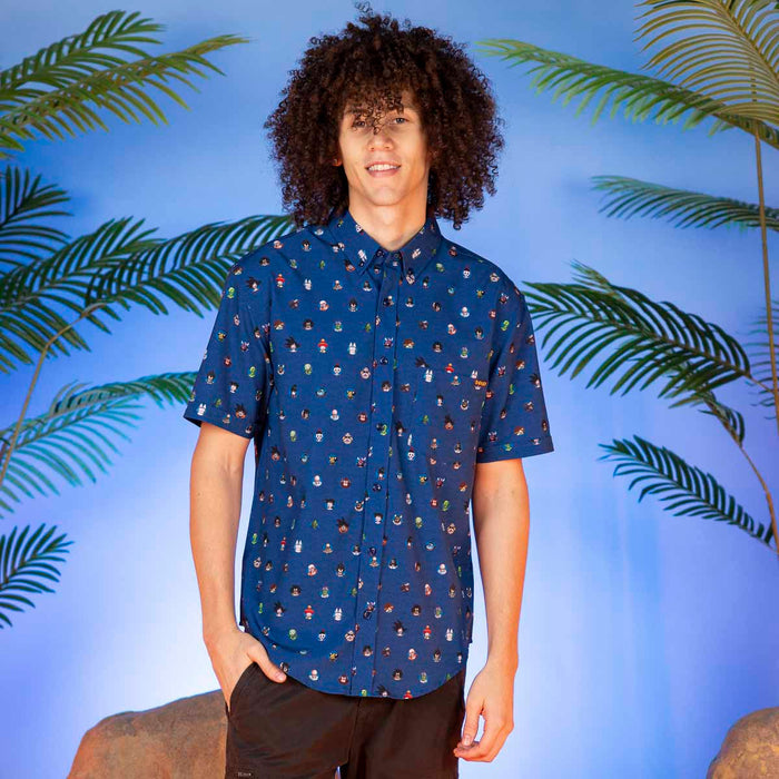 Dragon Ball Z "Saiyan Saga" – KUNUFLEX Short Sleeve Shirt