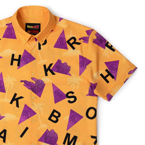 RSVLTS XS Dragon Ball Z Short Sleeve Shirt Dragon Ball Z "The Turtle Hermit" – KUNUFLEX Short Sleeve Shirt