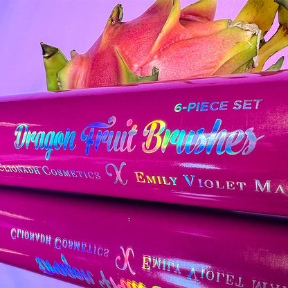 Dragon Fruit Brush set logo on housing tube
