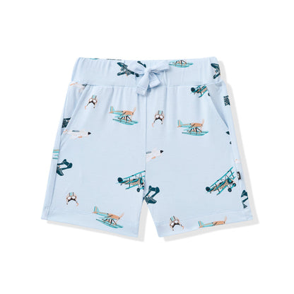 Product photo of the Drawstring Short in Take Off on a white surface