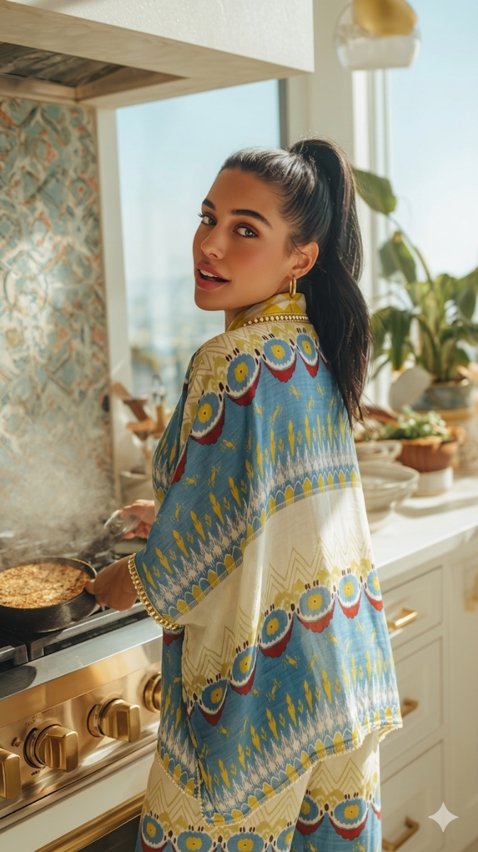 Dreamweaver Blue Kurta Set Singapore