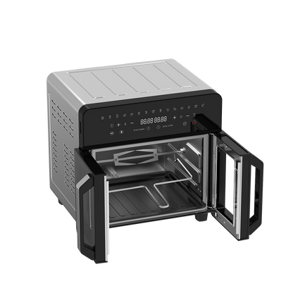Dual Zone Heißluftfritteuse AFTO-2301DT 23L Schwarz