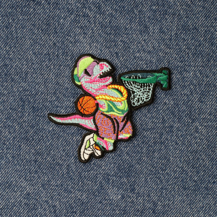 RSVLTS RSVLTS® RSVLTS "Dunking' Dino" _ Patch RSVLTS "Dunking' Dino" _ Patch