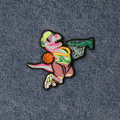 RSVLTS RSVLTS® RSVLTS "Dunking' Dino" _ Patch RSVLTS "Dunking' Dino" _ Patch