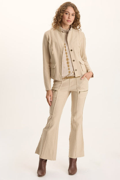 XCVI Dunne Twill Knit Stretch Blazer