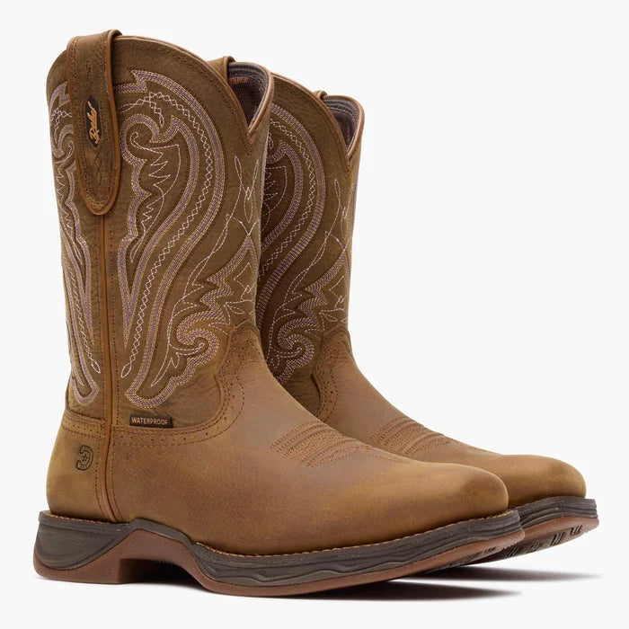 Durango Women's Lady Rebel Ultra-Lite Waterproof Western Boot in Filly Brown