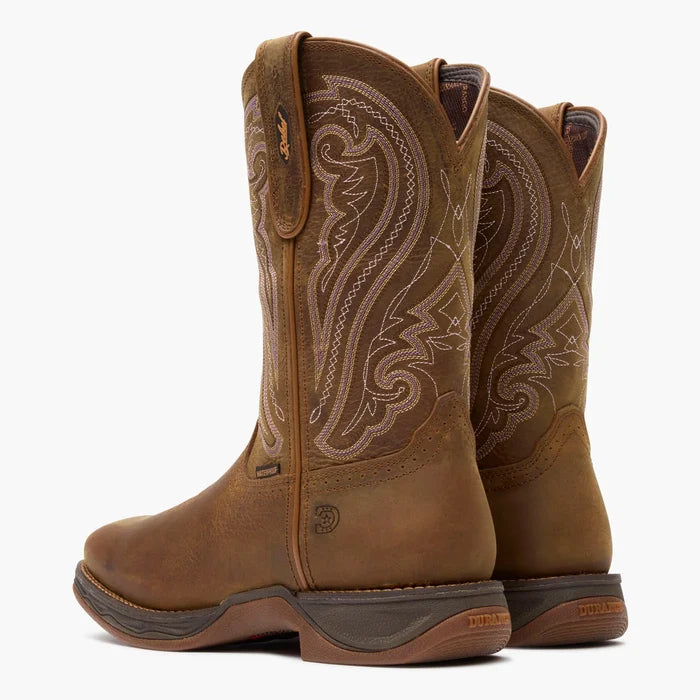 Durango Women's Lady Rebel Ultra-Lite Waterproof Western Boot in Filly Brown