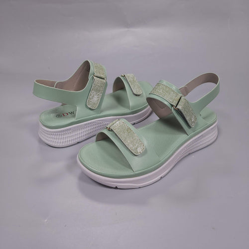 DWD-385 GREEN - Maha fashions -  Women Footwear