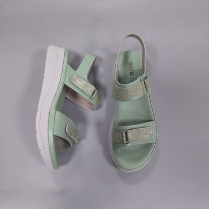 DWD-385 GREEN - Maha fashions -  Women Footwear