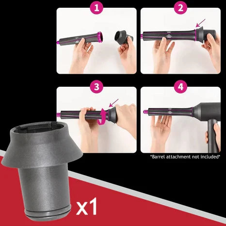 Dyson Airwrap Curling Styling Adaptor for Dyson Supersonic HD01 HD02 HD03 HD04 HD07 HD08 Hair Dryer